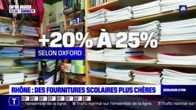 Rhône: les fournitures scolaires coûteront 20 à 25% plus cher cette année