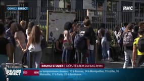 Un collège - Illustration