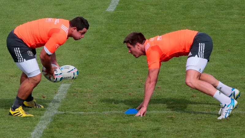 Guilhem Guirado et Bernard Le Roux (XV de France)