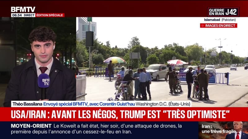 Donald Trump "très optimiste" avant des négociations clés au Pakistan