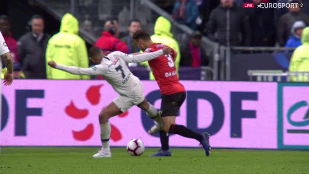 Mbappé et Da Silva Mbappé et Da Silva
