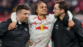 Xavi Simons lors de Leipzig-Liverpool le 23/10/2024