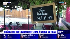 Rhône: opposé au pass sanitaire, un restaurateur ferme son établissement