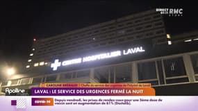 RMC chez vous : Le service des urgences fermé la nuit à Laval - 08/11