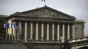 Une vue de l'Assemblée nationale à Paris