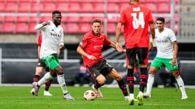 Nemanja Matic lors de Rennes-Maccabi Haïfa (3-0, Ligue Europa), le 21 septembre 2023