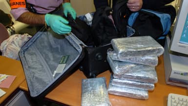 Une saisie de drogue en provenance de Guyane en 2004 (Illustration)