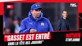 OM : "Les résultats sont surprenants, Gasset est entré dans la tête des joueurs", estime Rothen