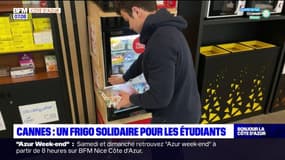 Cannes: un frigo solidaire installé pour les étudiants