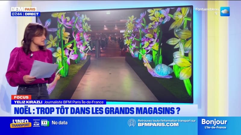 Noël: trop tôt dans les grands magasins?