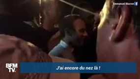 Ce moment où Macron reconnaît des odeurs de cannabis en visitant un quartier de Cayenne  