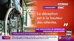 Les Indiscrets RMC - Les fauteuils roulants 100% remboursés, la longue attente
