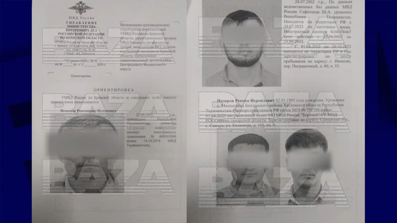 Attaque à Moscou: les quatre assaillants présumés placés en détention provisoire