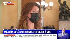 Marlène Schiappa: "Quand le président de la République est agressé, c'est chaque Français qui reçoit un coup"