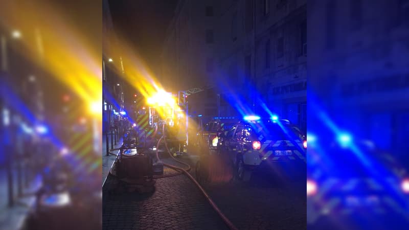 Marseille: un incendie se déclare dans un immeuble près du Vieux-Port