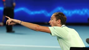 Daniil Medvedev s'emporte contre l'arbitre