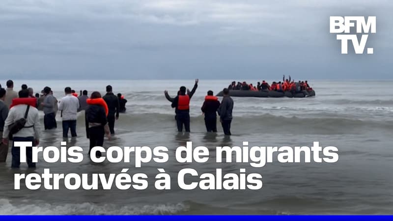 Trois corps de migrants retrouvés sur les plages de Calais