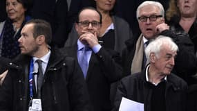 François Hollande, le 13 novembre 2015 au Stade de France.