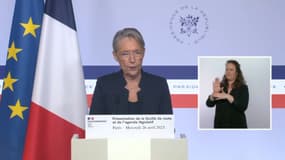 Suivez en direct le discours d'Élisabeth Borne, présentant sa feuille de route pour les "100 jours d'apaisement"