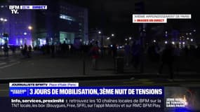 Heurts entre policiers et manifestants à Paris - 18/03