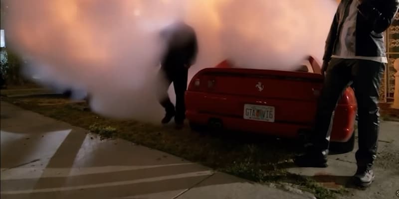 Un extrait du clip vidéo de "2000 Excursion" de Travis Scott et Jackboys