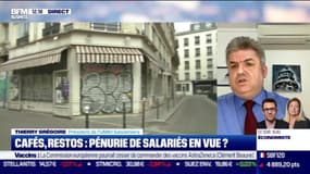 Thierry Grégoire (UMIH Saisonniers) : Pénurie de salariés en vue dans les cafés et restos ? - 20/04