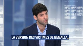 Me Sahand Saber, avocat des victimes présumées d'Alexandre Benalla, le 28 juillet 2018 sur BFMTV