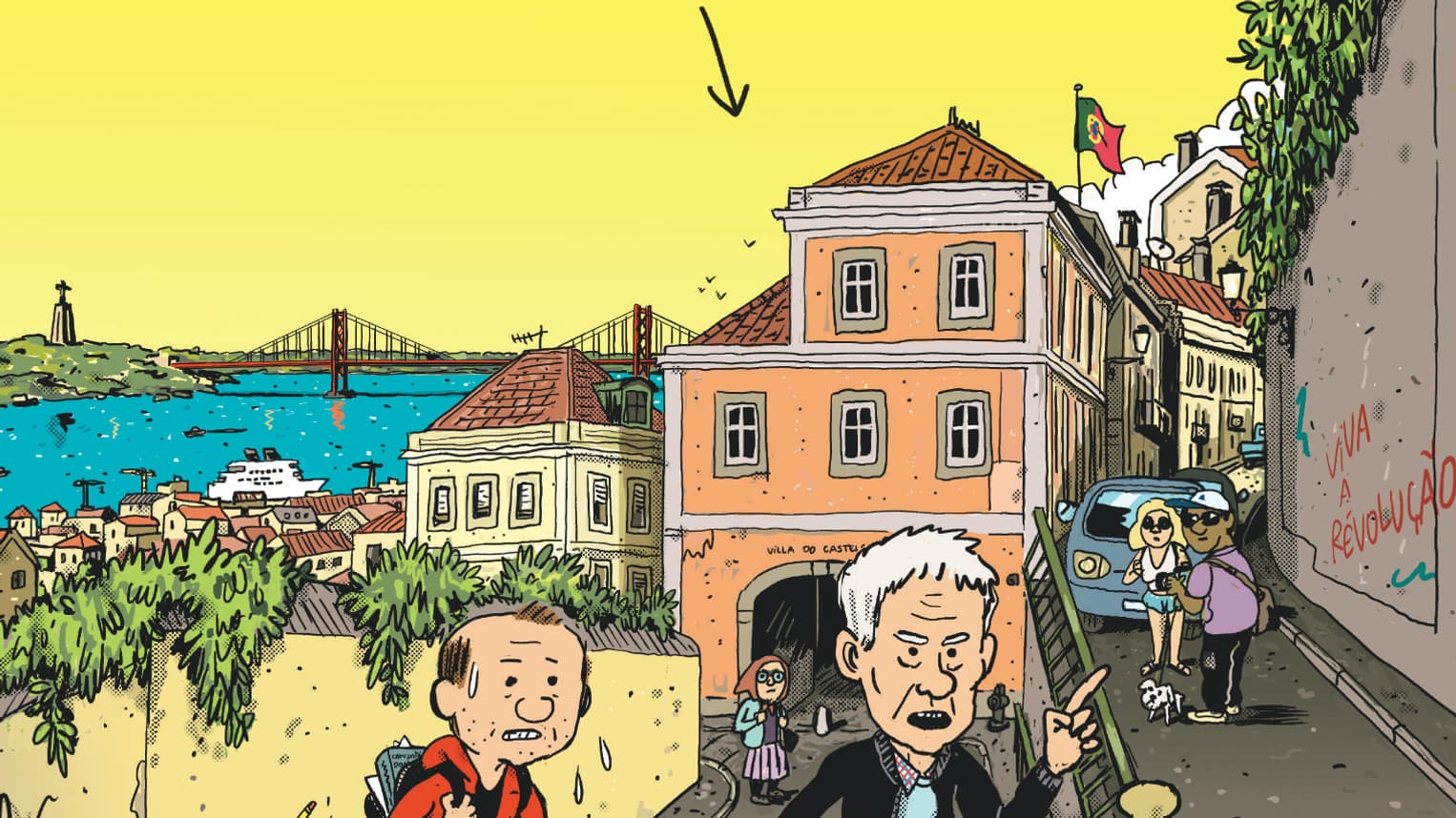 Couverture de la BD "Edgar" de Mathieu Sapin Couverture de la BD "Edgar" de Mathieu Sapin