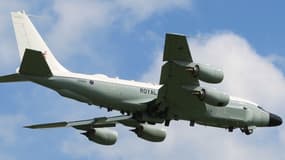 Un avion RAF RC-135 britannique 