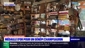 Salon de l'agriculture: médaille d'or pour un génépi champsaurin