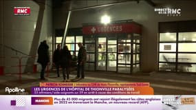 Les urgences de l'hôpital de Thionville paralysées