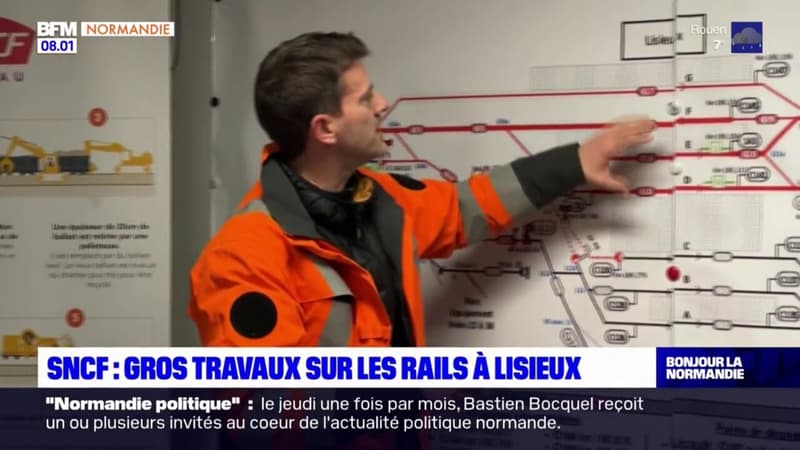 Lisieux: la SNCF lance un gros chantier sur les rails