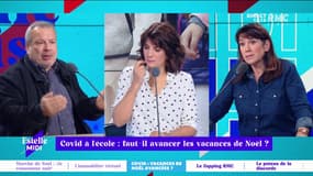Périco Légasse, Estelle Denis et Emma Dancourt dans "Estelle Midi"