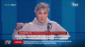 Se baser sur le nombre de cas positifs pour fermer les restaurants "a très peu d'intérêt" selon Catherine Hill