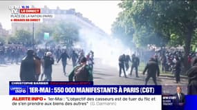 1er-Mai: 550.000 manifestants à Paris selon la CGT 