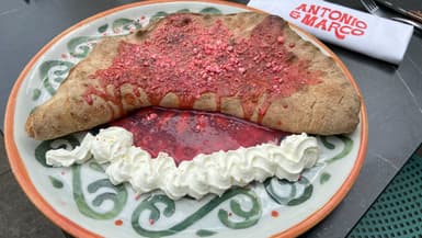 La calzone à la praline d'Antonio Morreale.