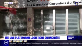 Paris: l'installation d'une plateforme logistique inquiète un quartier du 18ème arrondissement