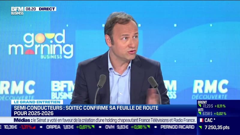 Pierre Barnabé (Soitec): Semi-conducteurs, Soitec confirme sa feuille de route pour 2025-2026 - 13/06
