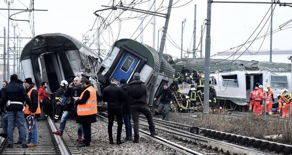 Les lieux de l'accident jeudi matin. Les lieux de l'accident jeudi matin.