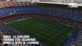 Barça : La Catalogne pourrait être déconfinée plus tard que le reste de l'Espagne