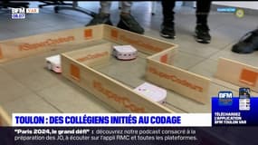 Toulon: des collégiens initiés au codage