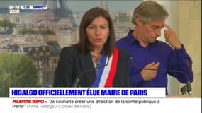 "Je souhaite créer au plus vite une direction de la santé publique à Paris": Anne Hidalgo, réélue maire de Paris