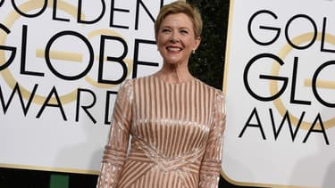 Annette Bening lors de la cérémonie des Golden Globes en 2017