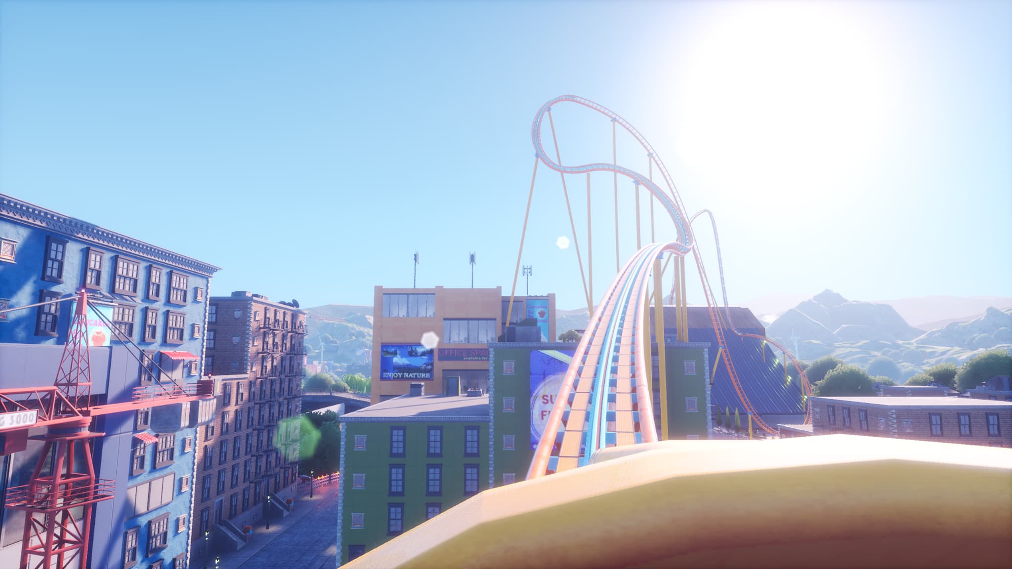 Le jeu de construction d'attraction Park Beyond