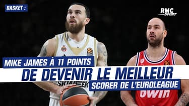 Basket : Mike James à 11 points de devenir le meilleur scorer de l’Euroleague