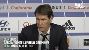 OL - Losc : Garcia pointe l’erreur défensive des Gones sur le but