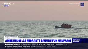 Traversée de la Manche: 28 migrants secourus en mer, 3 enfants repêchés en légère hypothermie