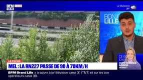 Dans la Métropole de Lille, la RN227 passe de 90km/h à 70km/h