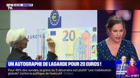 Christine Lagarde, la nouvelle patronne de la BCE signe son premier billet - 27/11