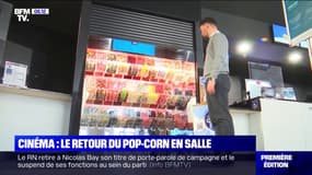 La dégustation de pop-corn et d'autres friandises à nouveau autorisée dans les salles de cinéma